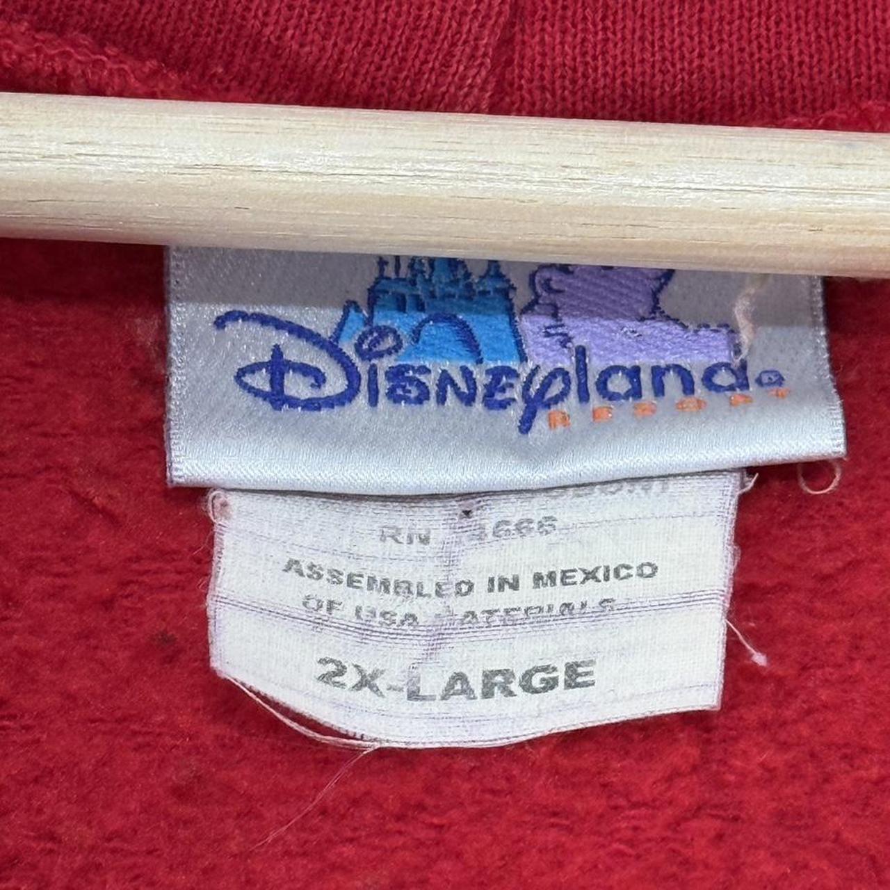 Vintage Disneyland Minnie Mouse 00s Zip Up Hoodie (XXL)