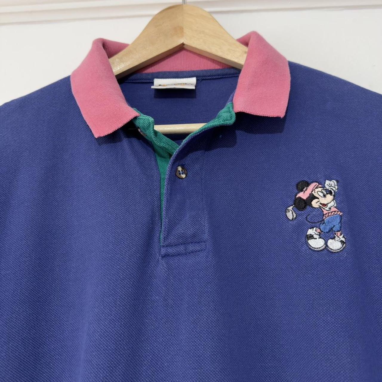 Vintage Mickey Mouse 00s Golf Polo Shirt (XL)