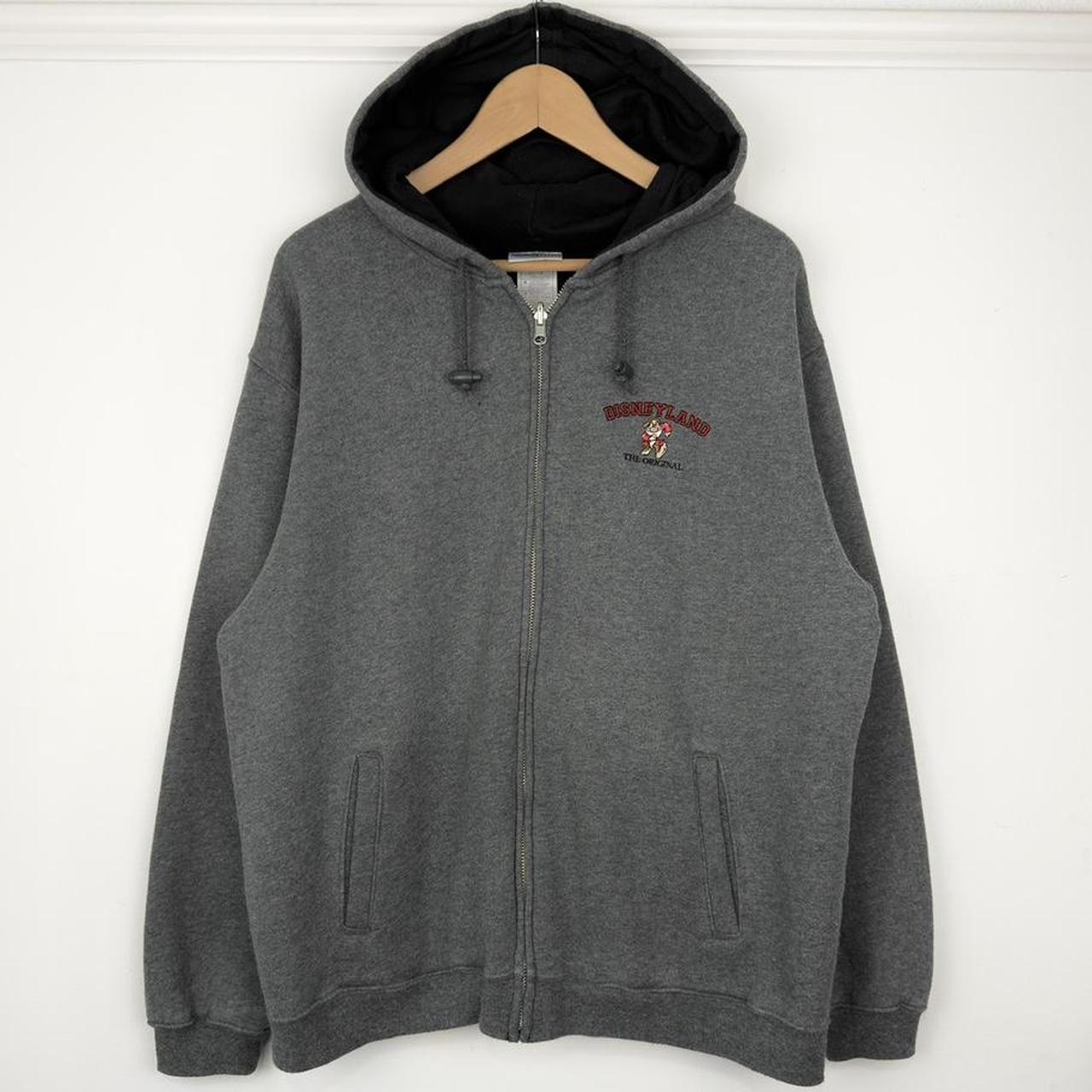 Vintage Disneyland Grumpy 00s Zip Up Hoodie (M)