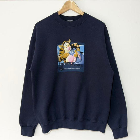 Vintage Tigger & Eeyore Disney Store 00s Sweatshirt (M)