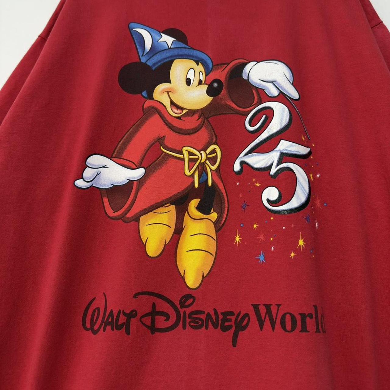Vintage Walt Disney World 25th Anniversary 90s T Shirt (XL)