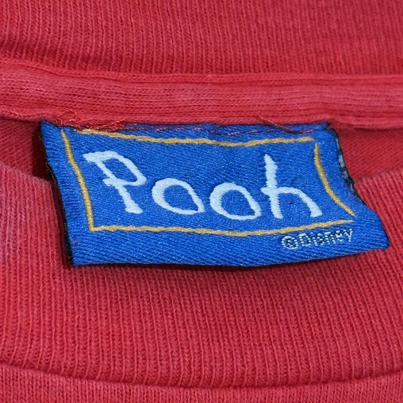 Vintage Pooh & Tigger Flowers Distressed T Shirt (XL)