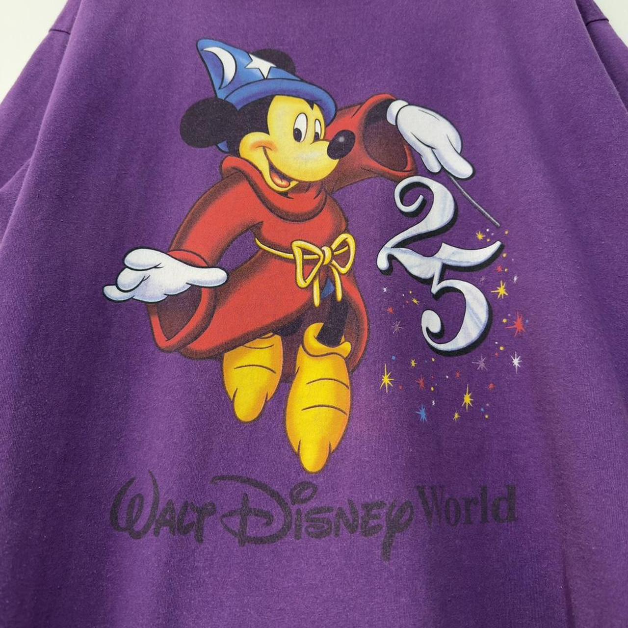 Vintage Walt Disney World 25th Anniversary 90s T Shirt (L)
