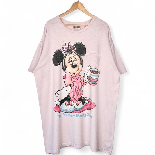 Vintage Minnie Mouse Walt Disney World Sleepwear 00s T Shirt (One Size)