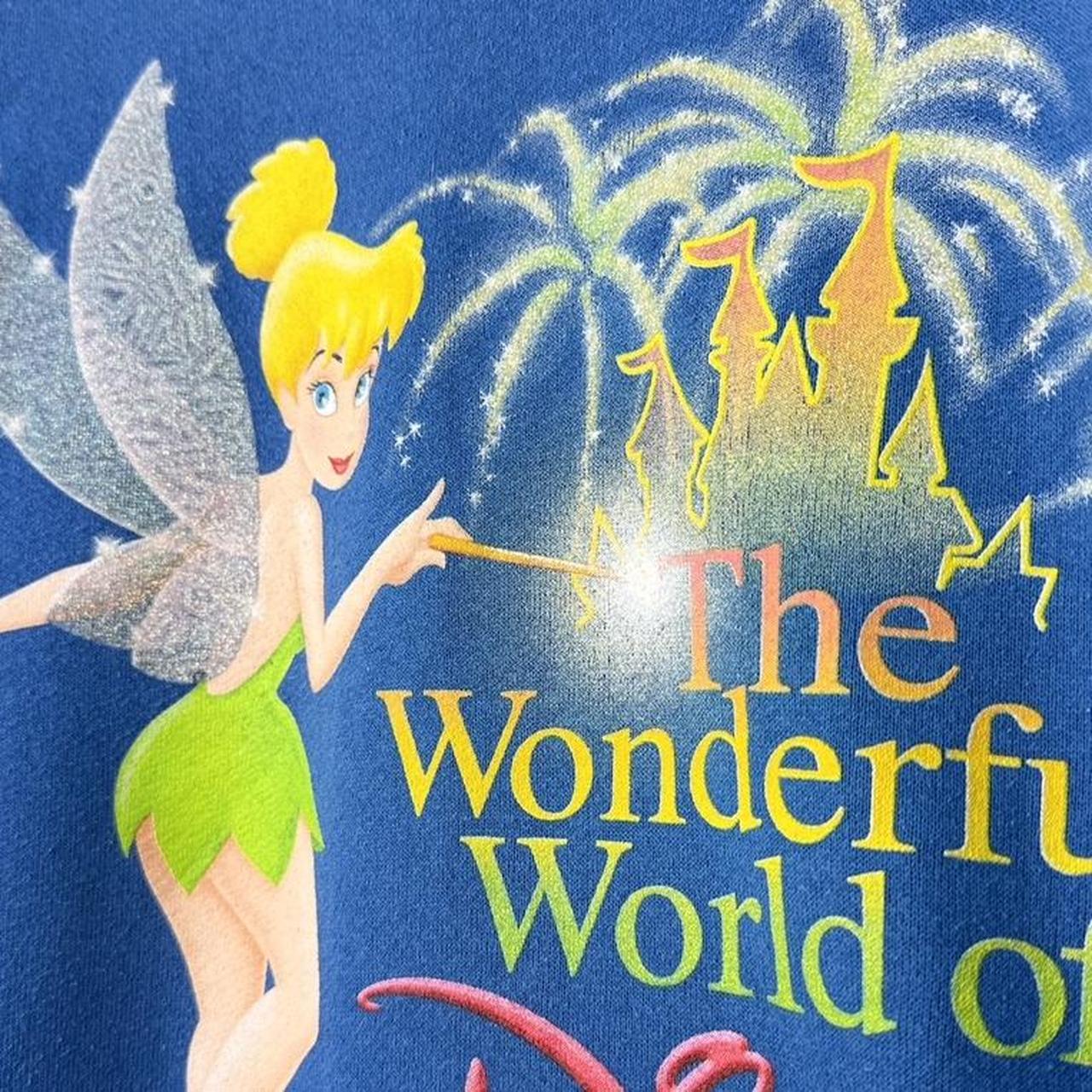 Vintage Tinker Bell Wonderful World of Disney 90s Sweatshirt (XL)