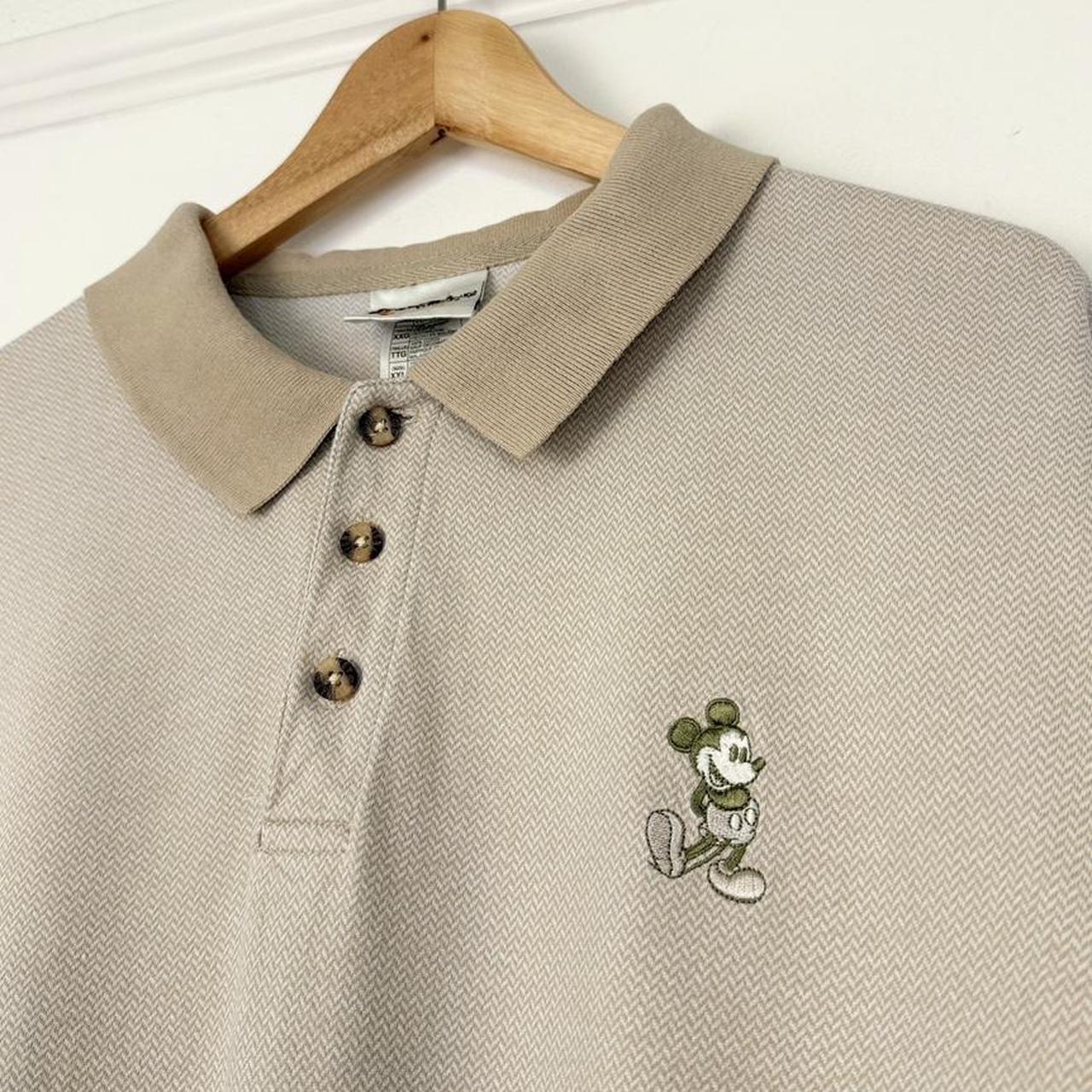 Vintage Walt Disney World Mickey 00s Polo Shirt (XXL)