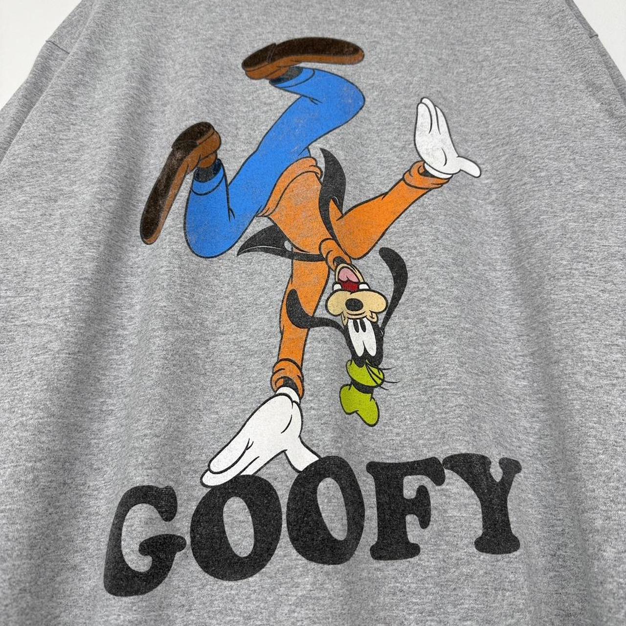 Disney Goofy Upside Down Grey T Shirt (L/XL)