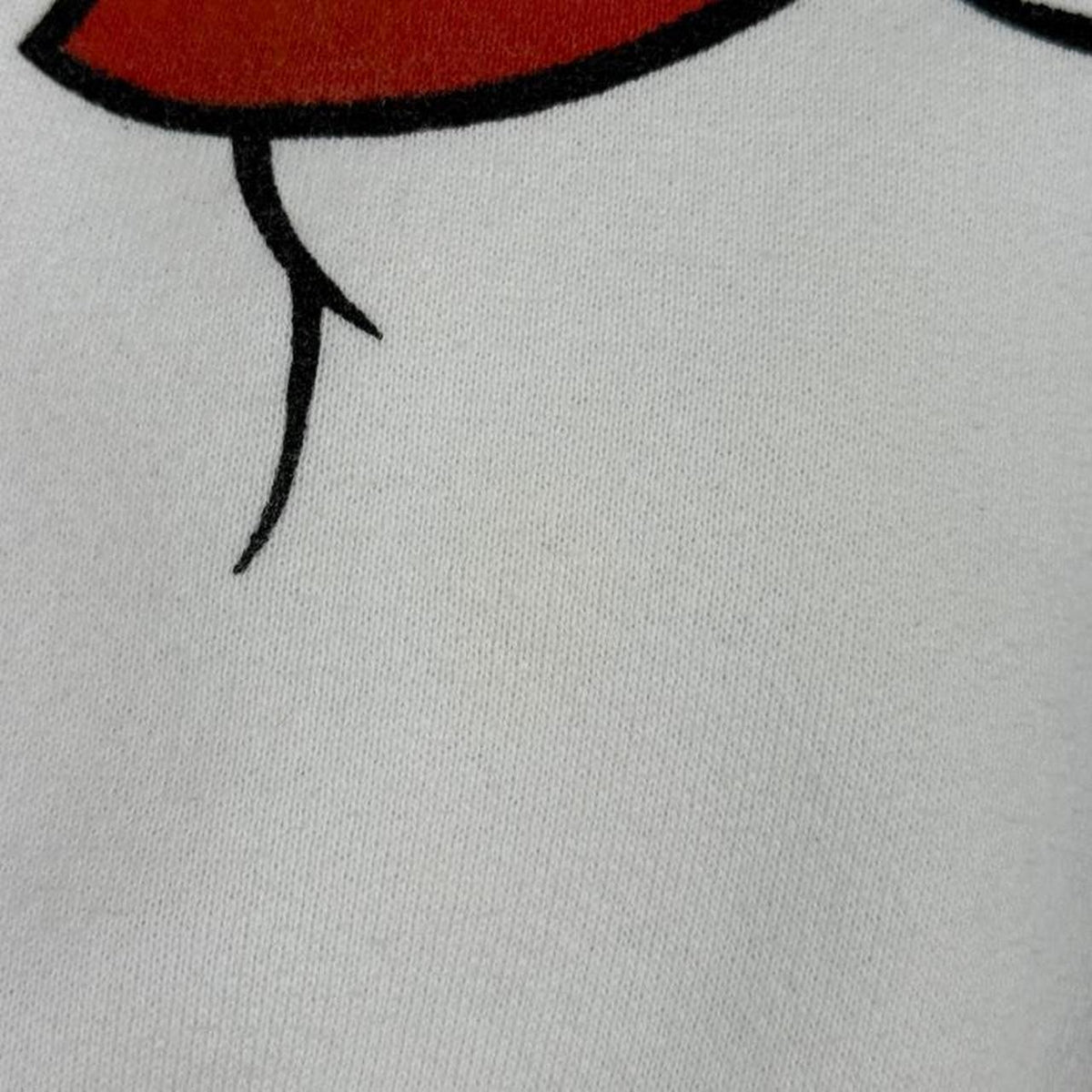 Vintage 80s Mickey Mouse Front & Back Disney White Sweatshirt (XL)