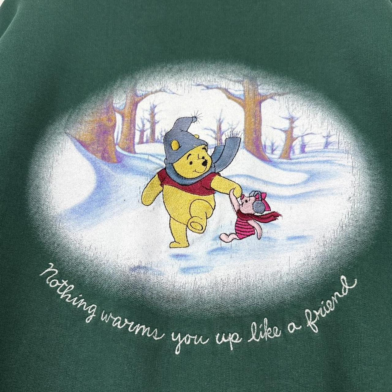 Vintage Winnie the Pooh & Piglet Snowy 90s Sweatshirt (M)