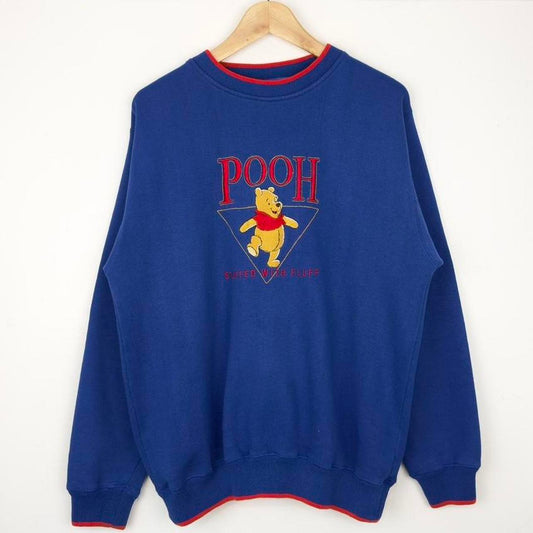 Vintage Winnie the Pooh Stuffed with Fluff 90s Sweatshirt (M/L)