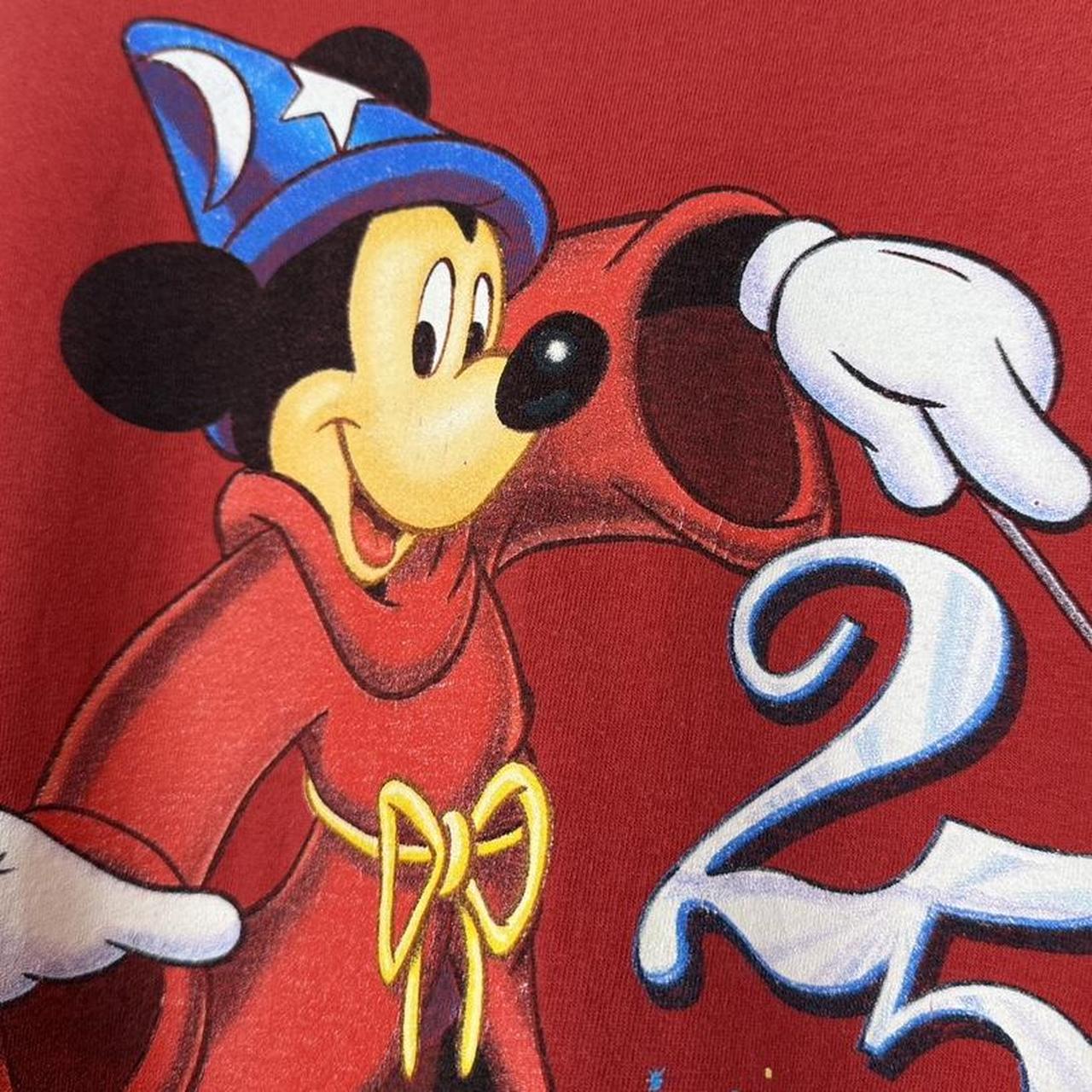 Vintage Walt Disney World 25th Anniversary 90s T Shirt (XXL)
