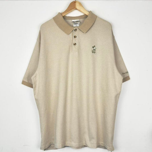 Vintage Walt Disney World Mickey 00s Polo Shirt (XXL)