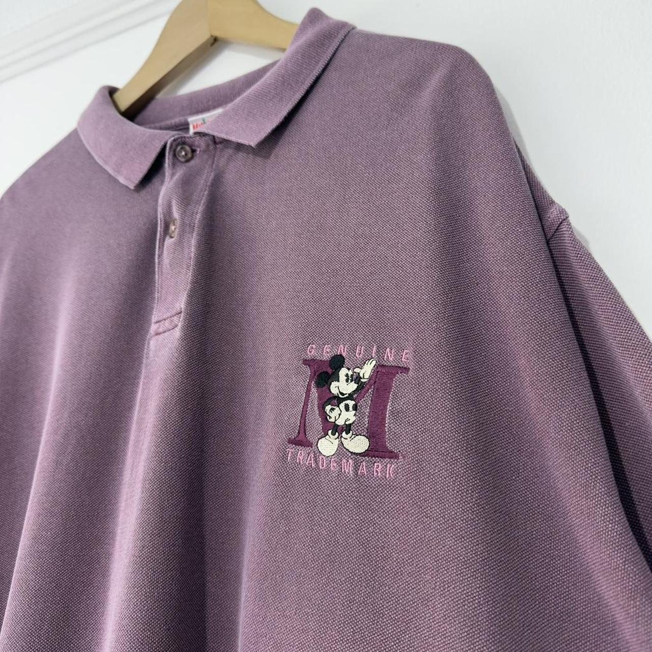 Vintage Mickey Mouse Embroidered 90s Disney Polo Shirt (XXL)