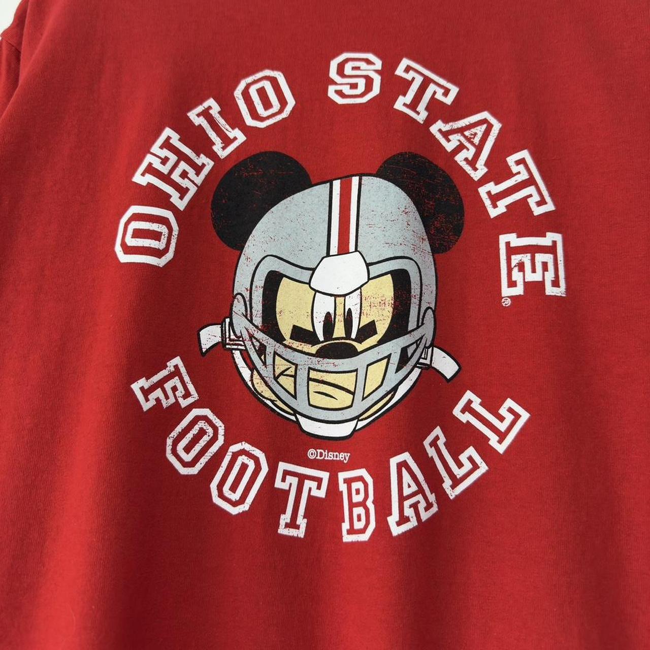 Disney Ohio State American Football Mickey T Shirt (L)
