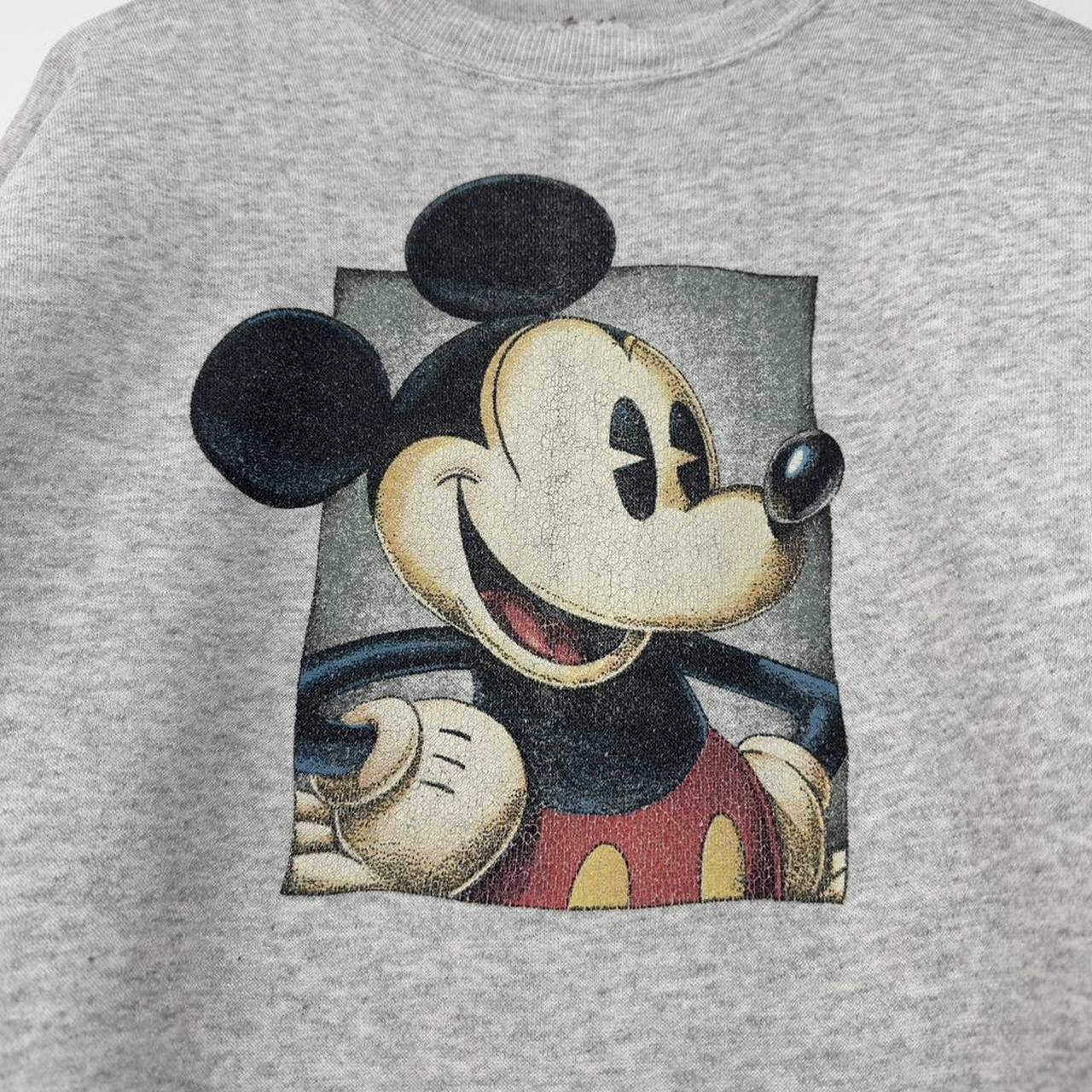 Vintage Mickey Mouse Distressed 90s Sweatshirt (XL)