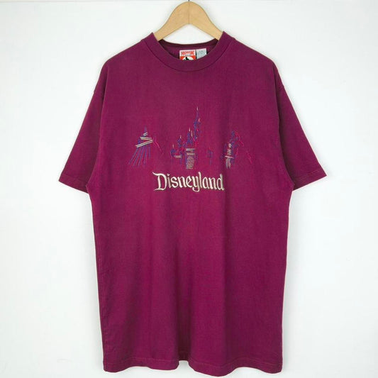Vintage Disneyland Embroidered 90s T Shirt (L/XL)