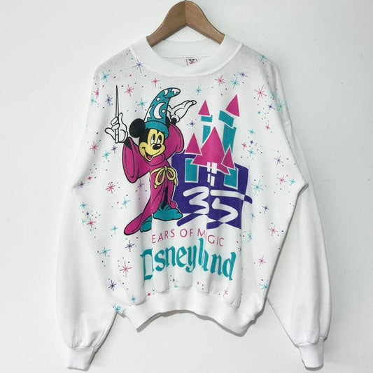 Vintage Disneyland 35 Years of Magic 1990 Sweatshirt (See Measurements)