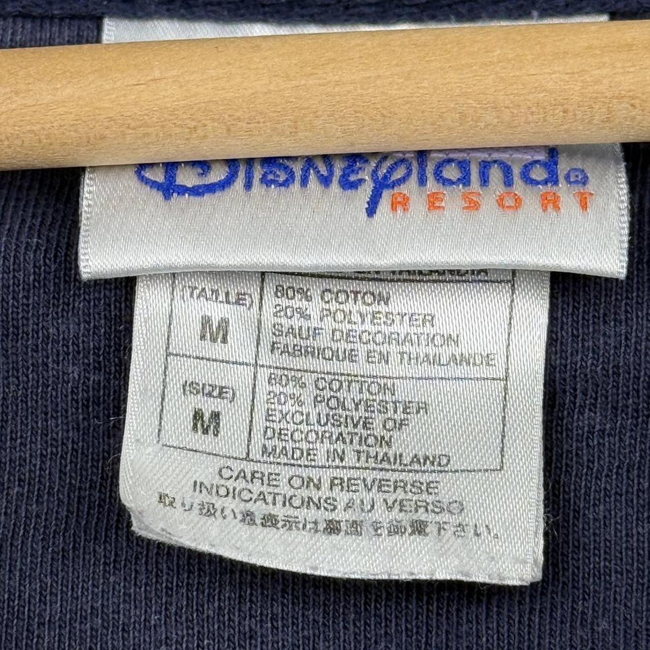 Vintage Disneyland Embroidered Mickey 00s Distressed Hoodie (M)