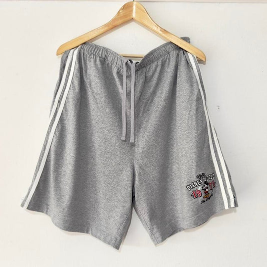 Walt Disney World Embroidered Striped Grey Shorts (L)