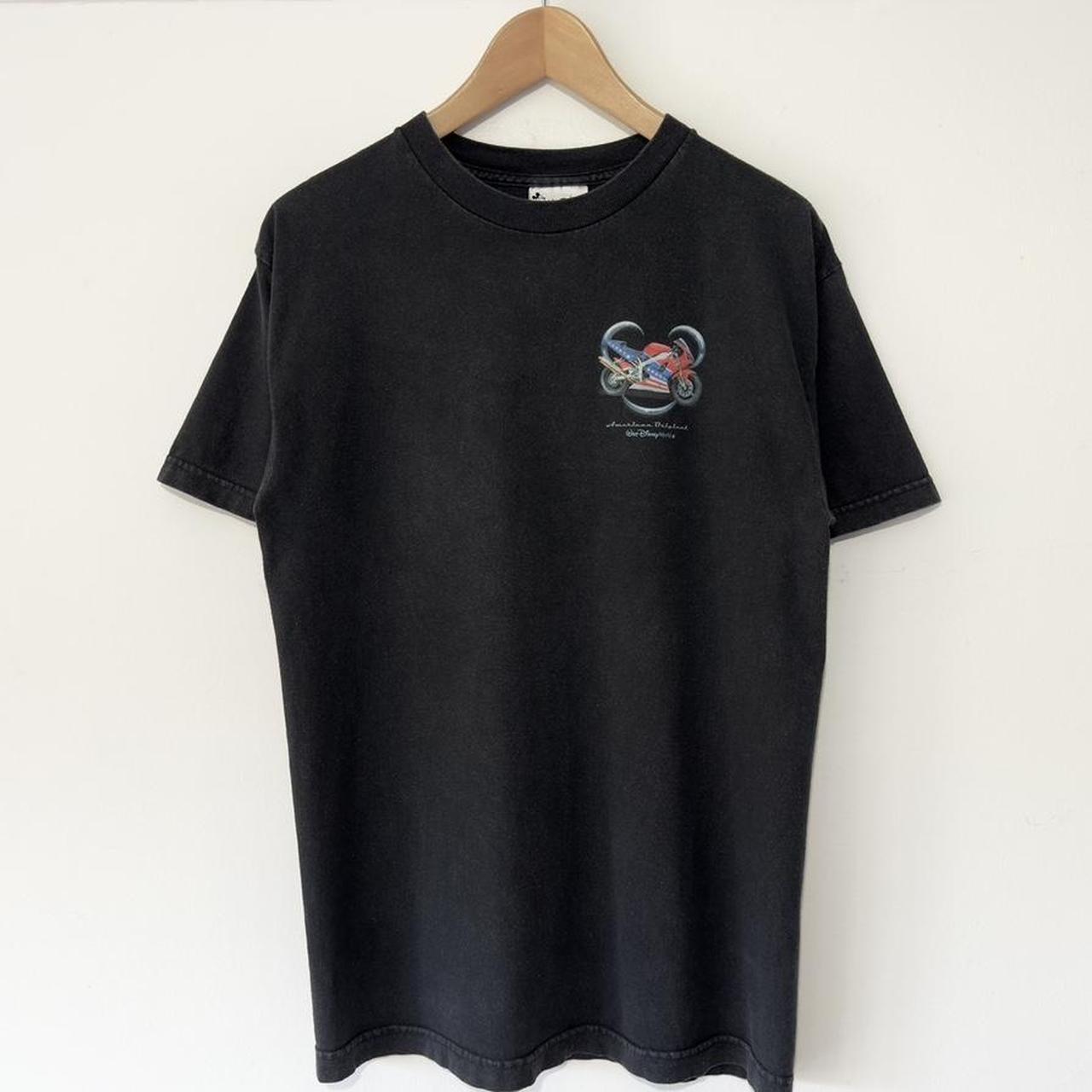 Vintage Walt Disney World Motorbike USA 00s T Shirt (S/M)