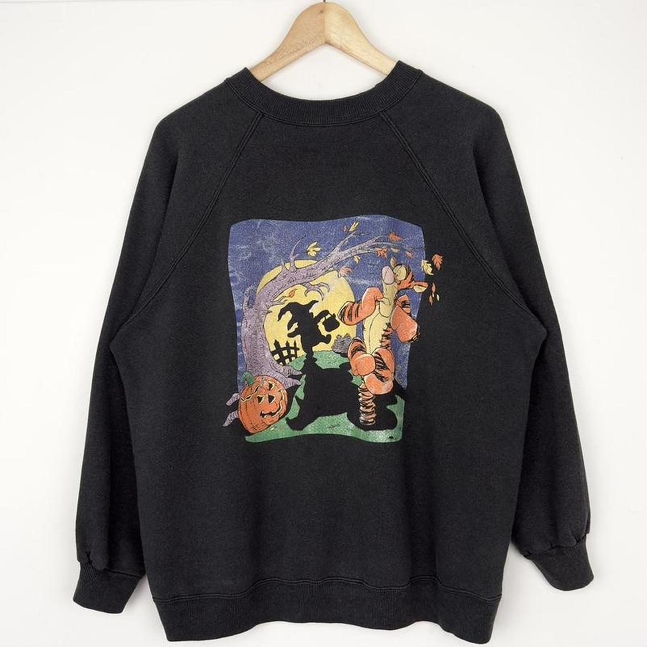 Vintage Tigger & Pooh Halloween 90s Sweatshirt (L)