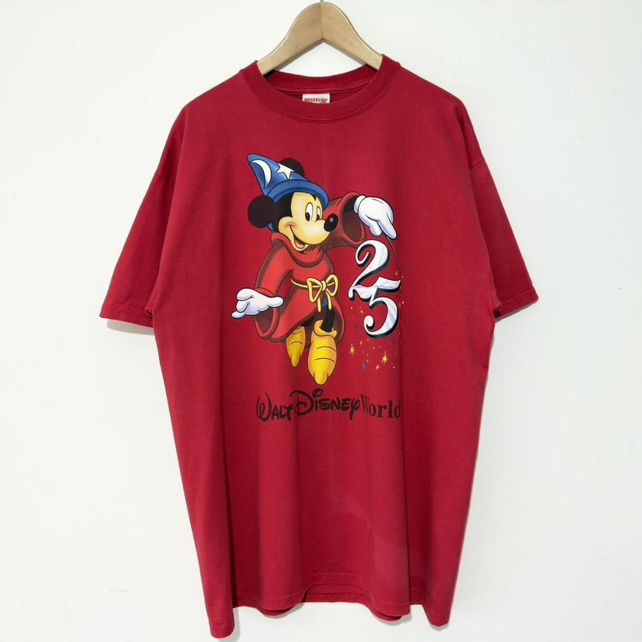 Vintage Walt Disney World 25th Anniversary 90s T Shirt (XL)