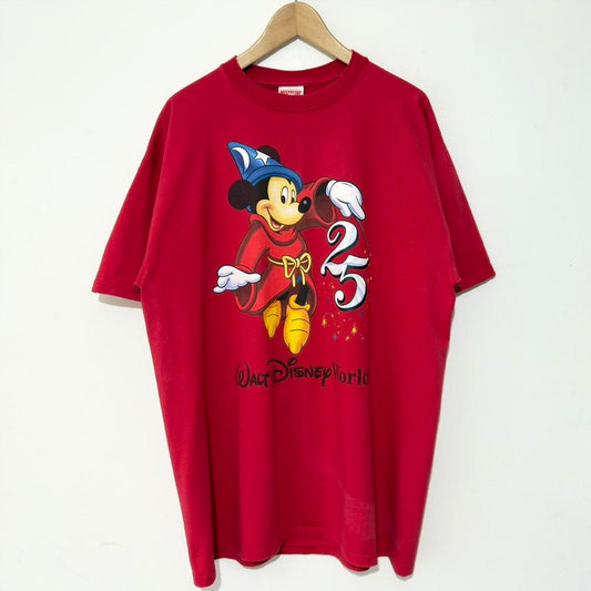 Vintage Walt Disney World 25th Anniversary 90s T Shirt (XL)
