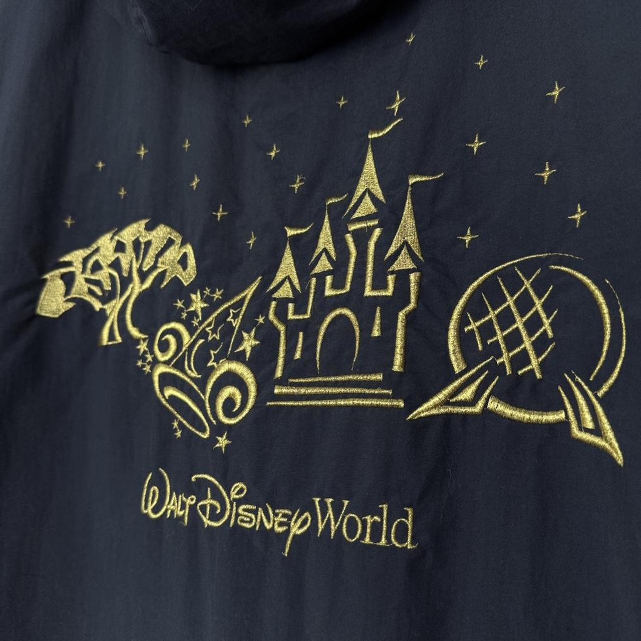 Vintage Walt Disney World Parks Embroidered 00s Jacket Coat (XXL)