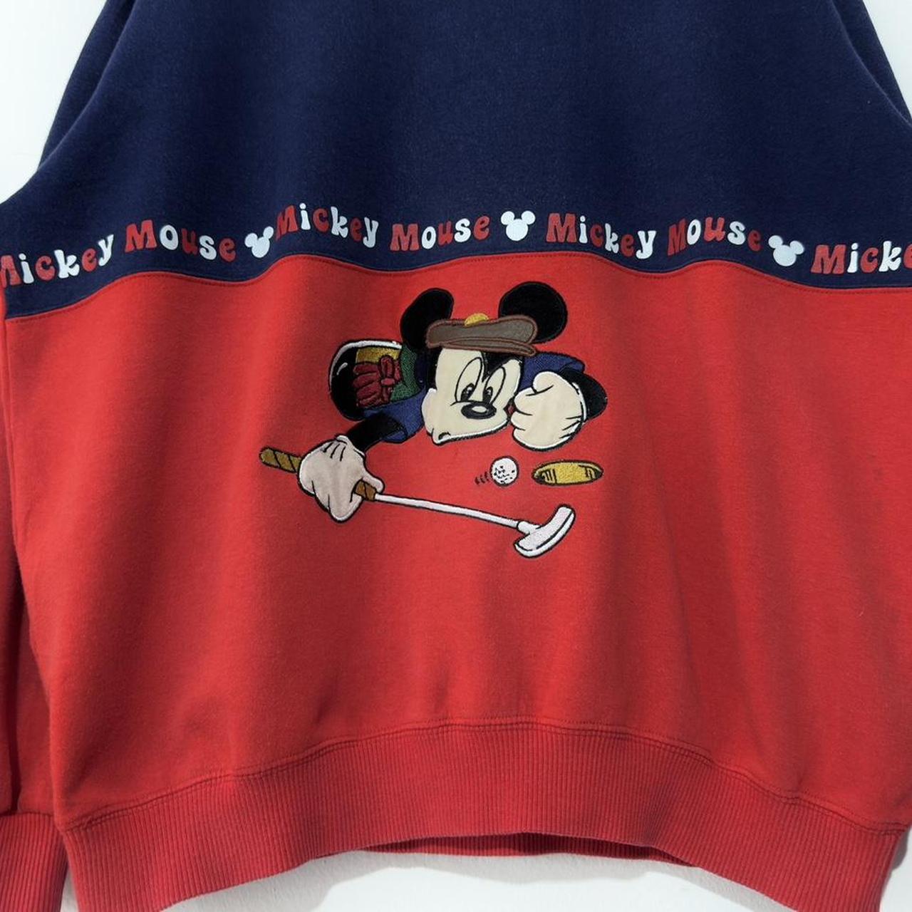 Vintage Mickey Mouse Golf Sweatshirt (Boxy L)