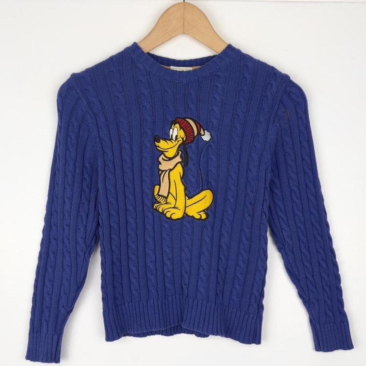 Vintage Disney Pluto 00s Kids Jumper (Kids S)