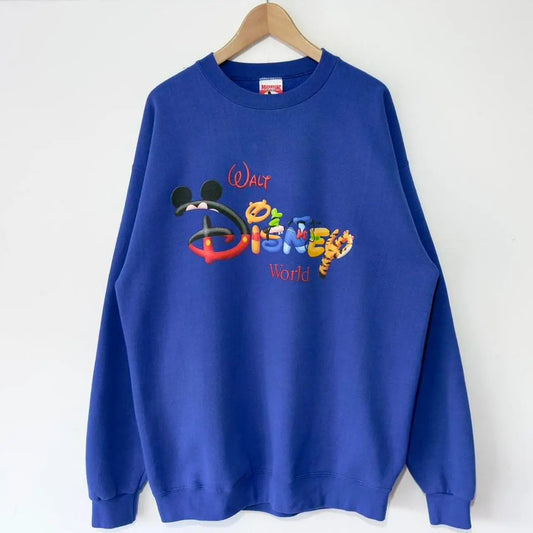 Vintage Walt Disney World 90s Sweatshirt (L/XL)