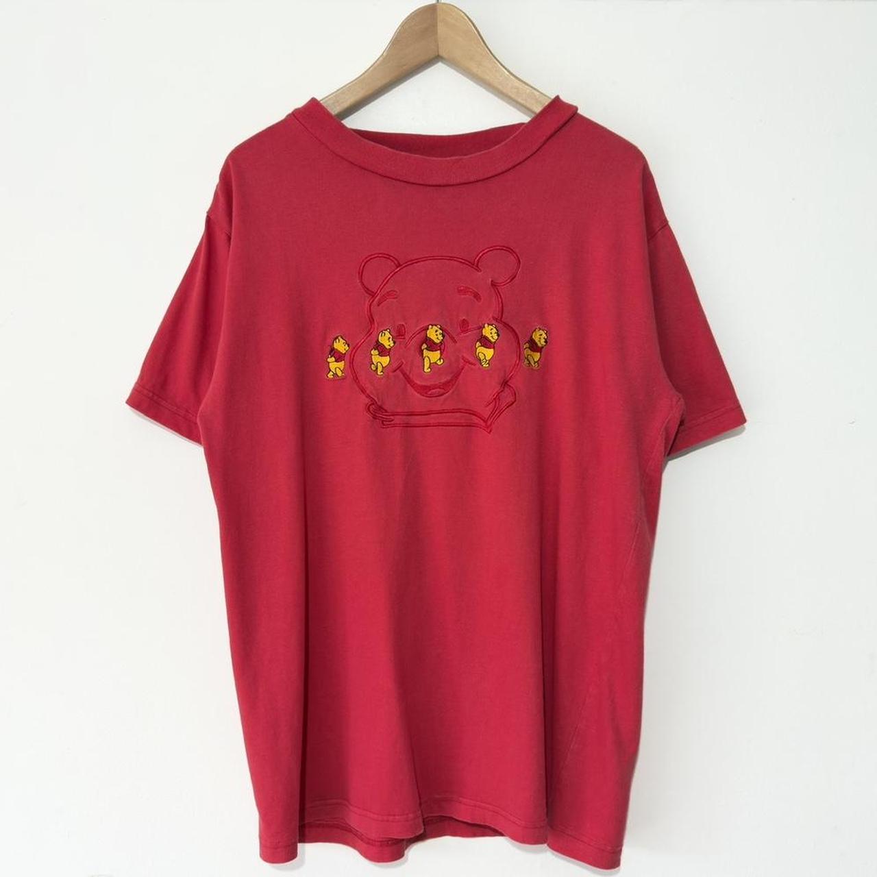 Vintage Winnie the Pooh Embroidered 90s T Shirt (M/L)