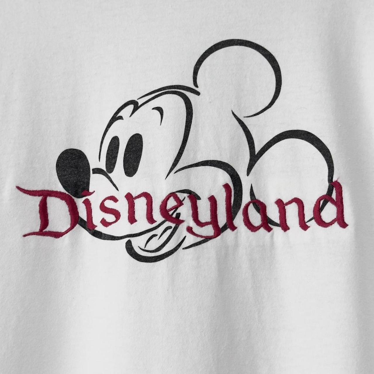 Vintage Disneyland Mickey Mouse Embroidered 90s T Shirt (M)