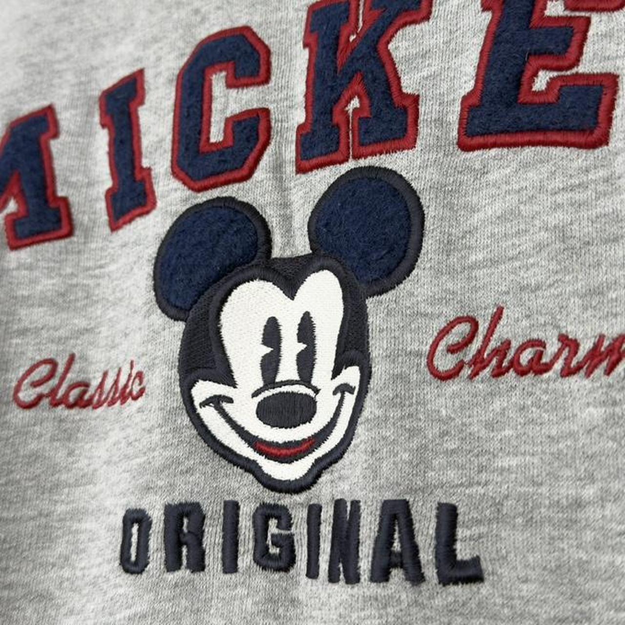 Mickey Mouse Spell Out 2000s Sweatshirt (XL)