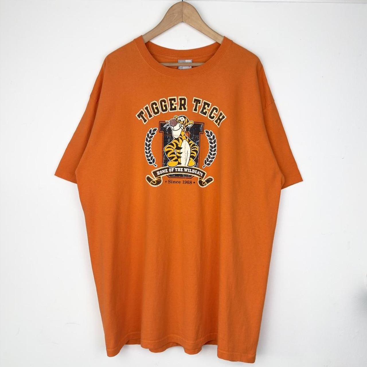 Vintage Tigger Tech University Disney Store 00s T Shirt (XXL)