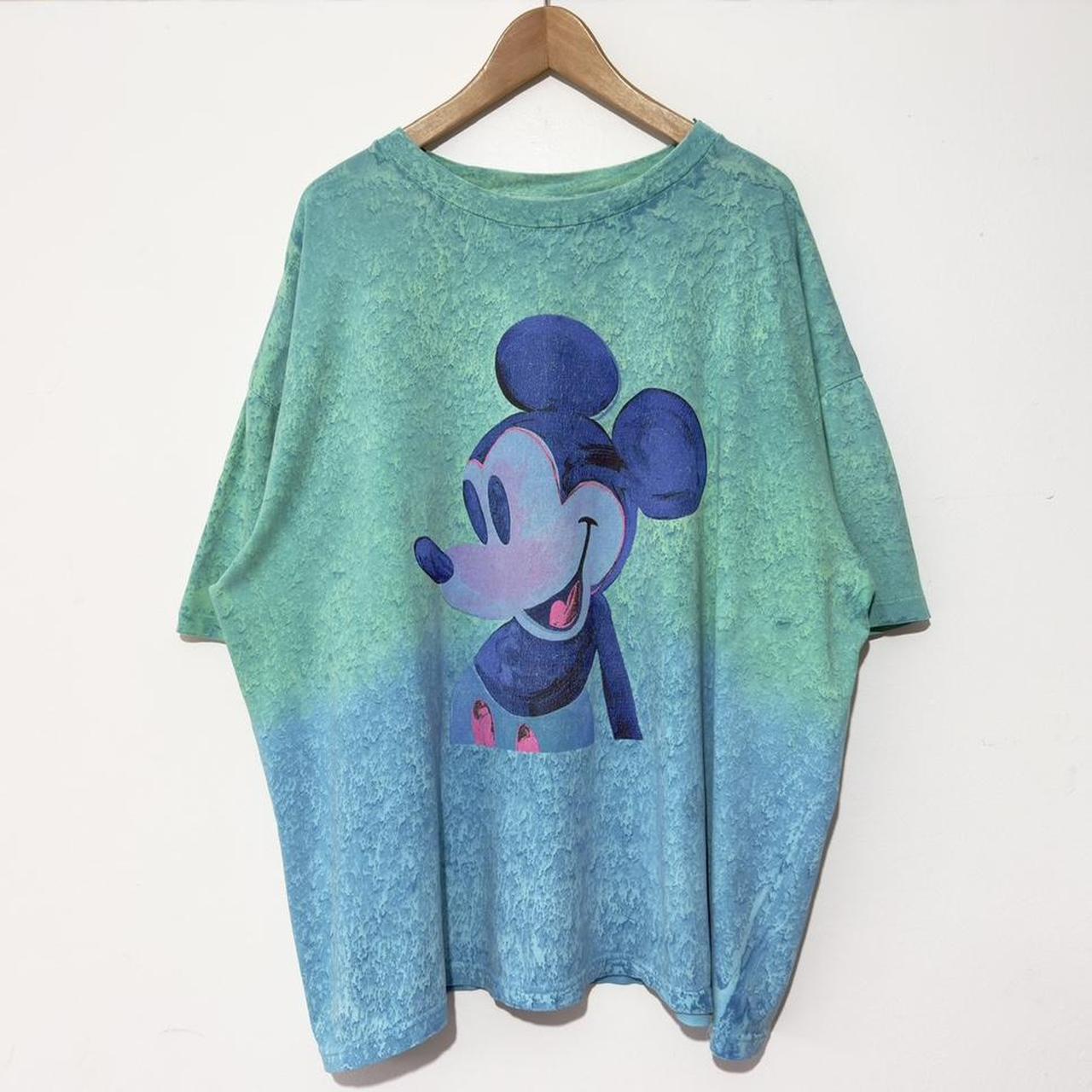 Vintage Mickey Tie Dye 90s T Shirt (XXXL)