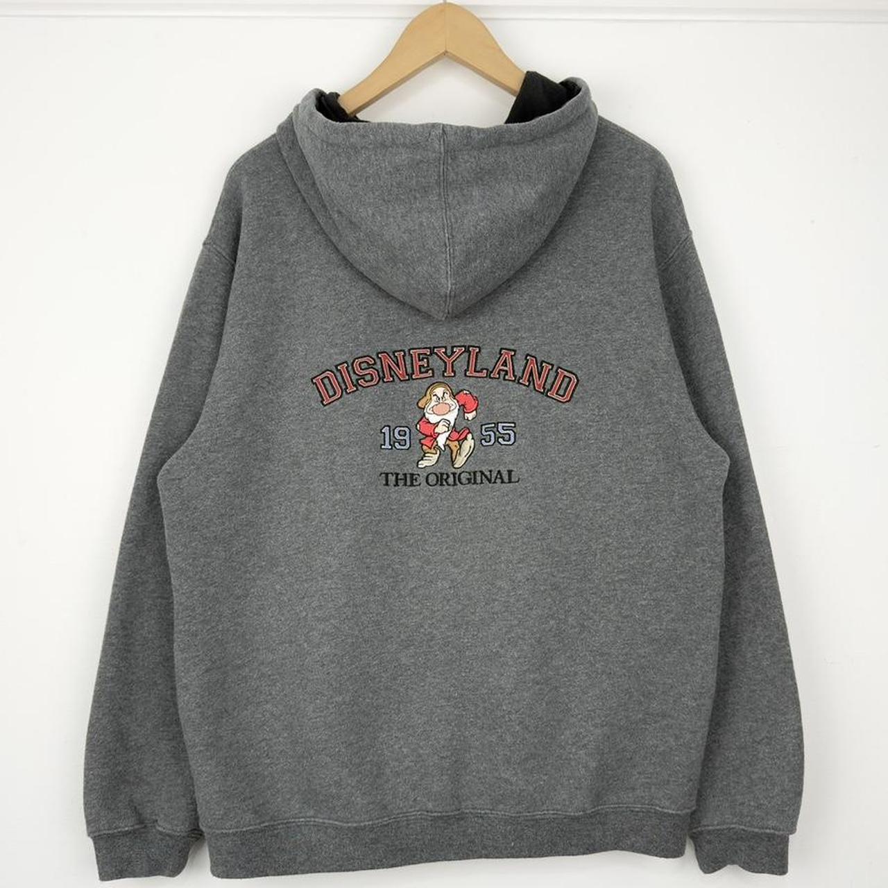 Vintage Disneyland Grumpy 00s Zip Up Hoodie (M)