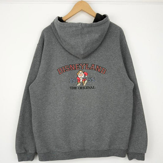 Vintage Disneyland Grumpy 00s Zip Up Hoodie (M)