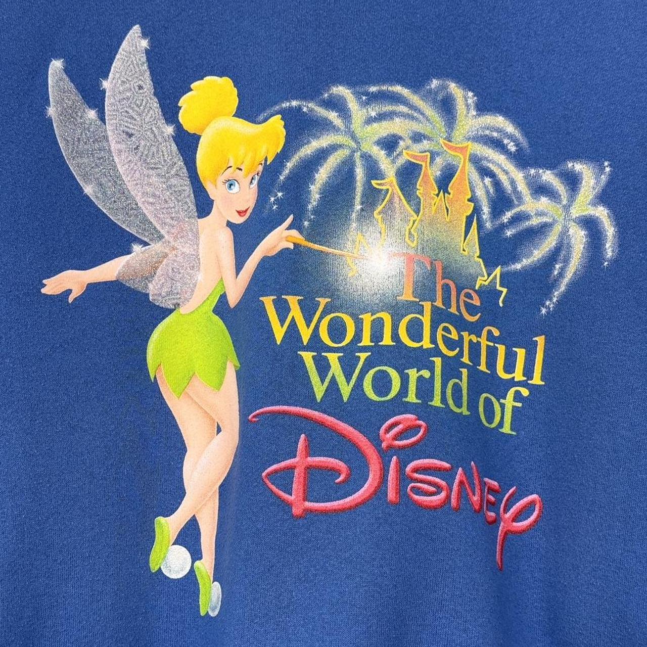 Vintage Tinker Bell Wonderful World of Disney 90s Sweatshirt (XL)