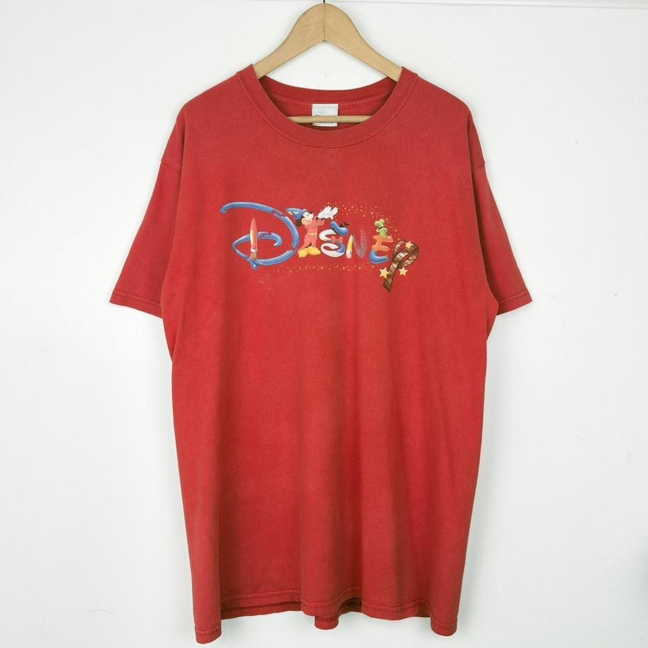 Vintage Disney Spell Out Disney Store 00s T Shirt (L)