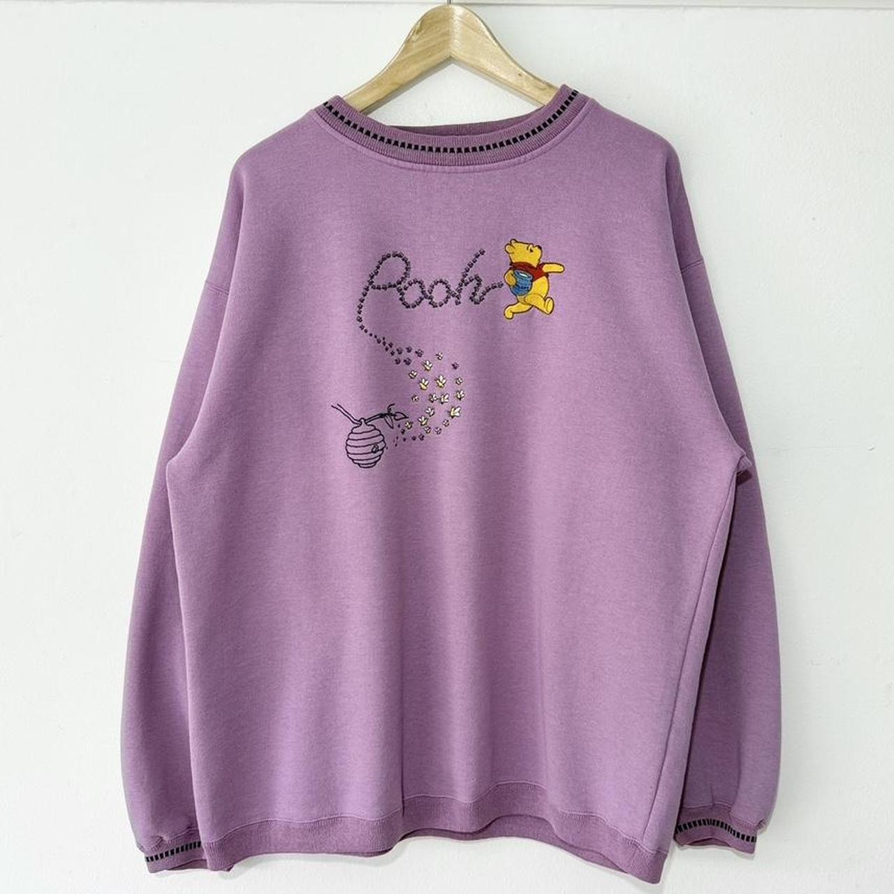 Vintage Winnie the Pooh Embroidered 90s Sweatshirt (L/XL)