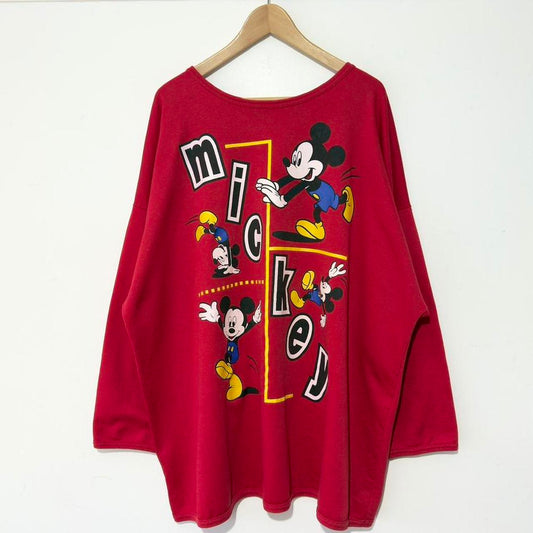 Vintage Mickey Mouse 90s Relaxed Sweatshirt (XXXL)