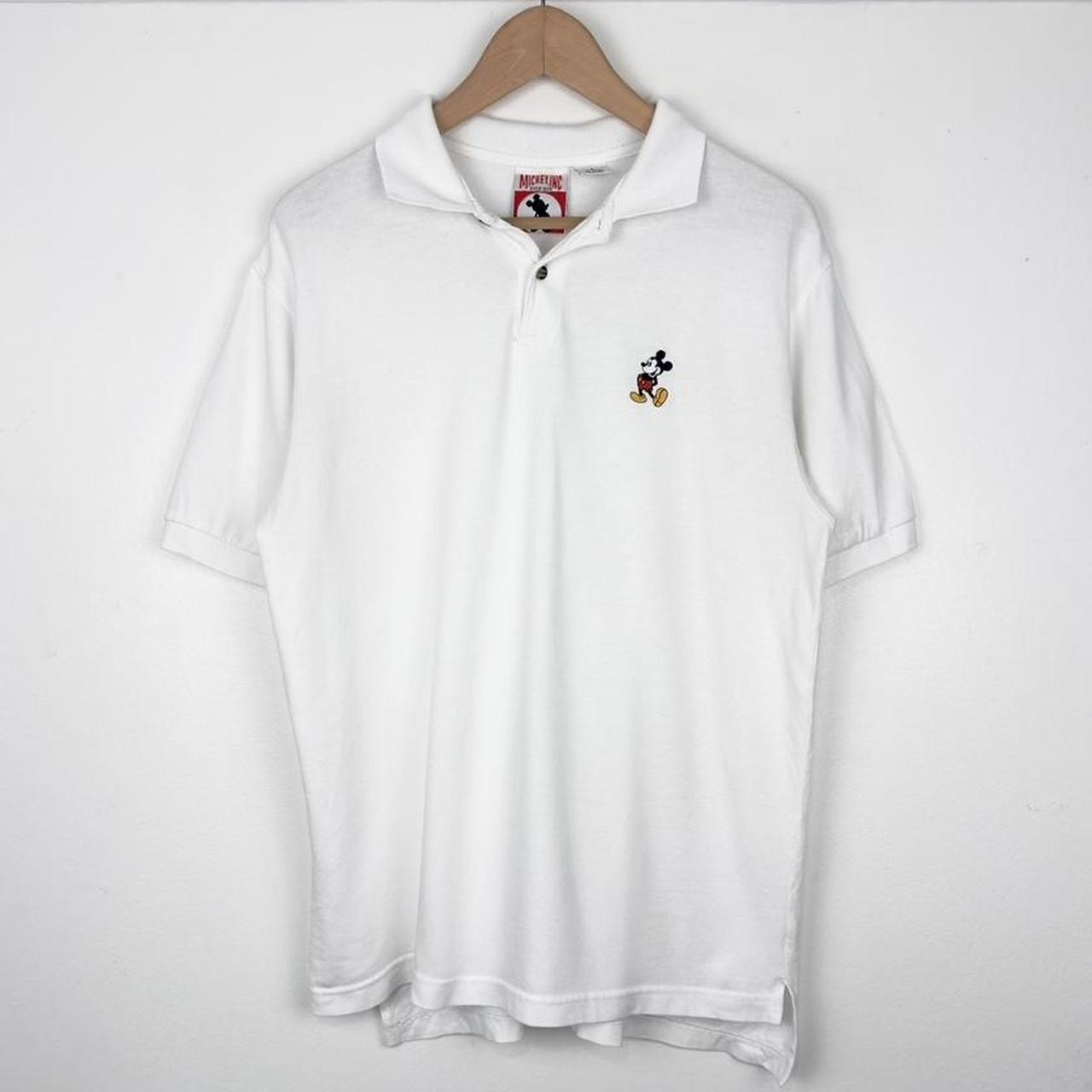 Vintage Mickey Mouse Polo Shirt 90s Polo Shirt (S)
