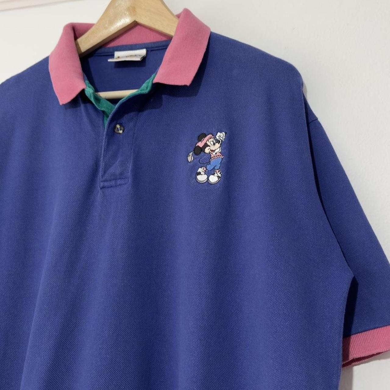 Vintage Mickey Mouse 00s Golf Polo Shirt (XL)