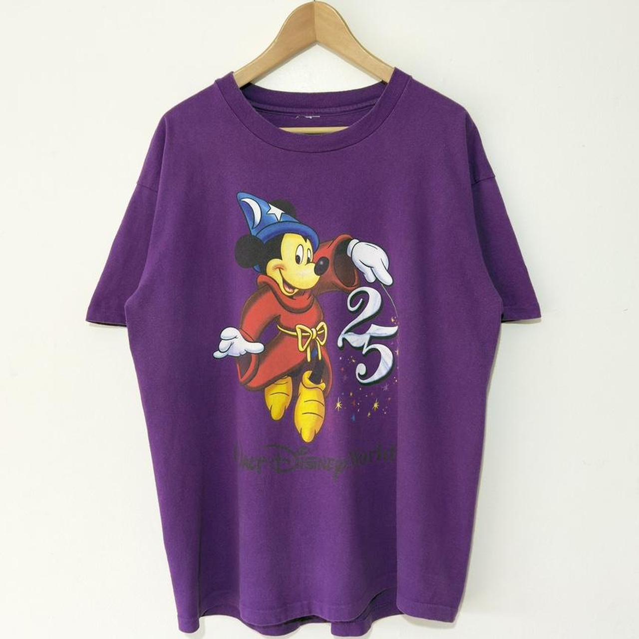 Vintage Walt Disney World 25th Anniversary 90s T Shirt (L)