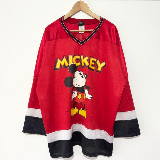 Vintage Mickey Mouse 90s Sports Jersey (XL)