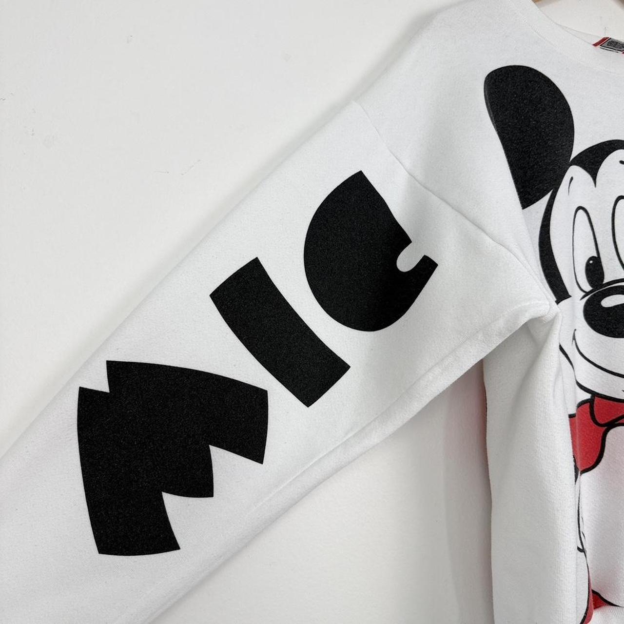 Vintage Mickey Mouse Spell Out Arms 90s Sweatshirt (L)