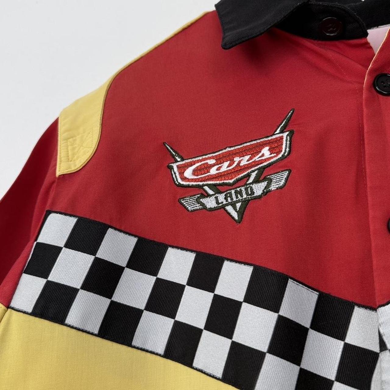 Disneyland Radiator Springs Racers Cars Land Cast Member Button Shirt (Men's L)