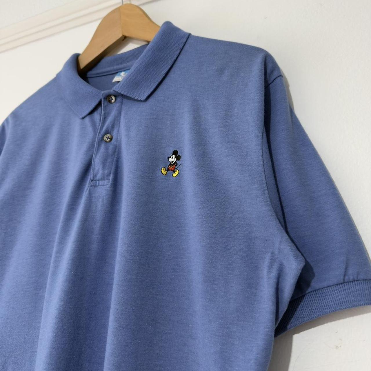 Vintage Mickey Mouse 80s Polo Shirt (M)