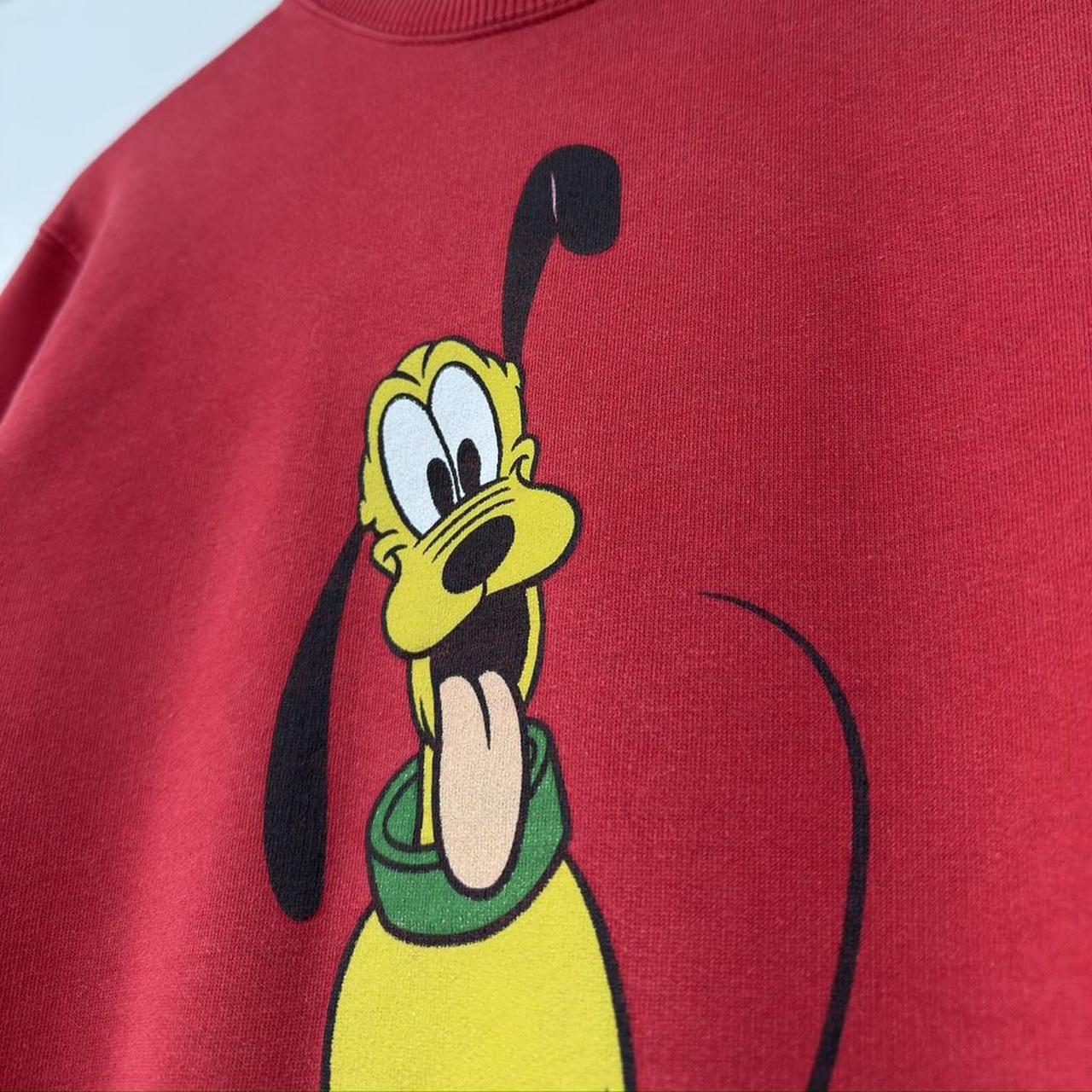 Vintage Pluto Disney Store Exclusive 00s Sweatshirt (S)